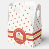 スポンジケーキ – Frosted Tres Leches cream and red Fa フェイバーボックス (オープン)