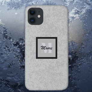 スポンジテクスチャ – オフホワイトとパステルサンドブラウン iPhone 11 ケース