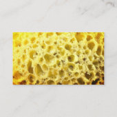 スポンジ片おもしろいスタイルプロフェッショナル 名刺 (裏面)