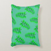 スポンジ状の葉のパターン アクセントクッション (正面(垂直))