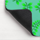 スポンジ状の葉のパターン マウスパッド (コーナー)