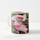 スポンビル聖域：隠された宝石マグカップ ツートーンマグカップ (正面左)