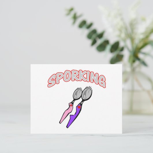 スポーキング ポストカード (スタンド正面)