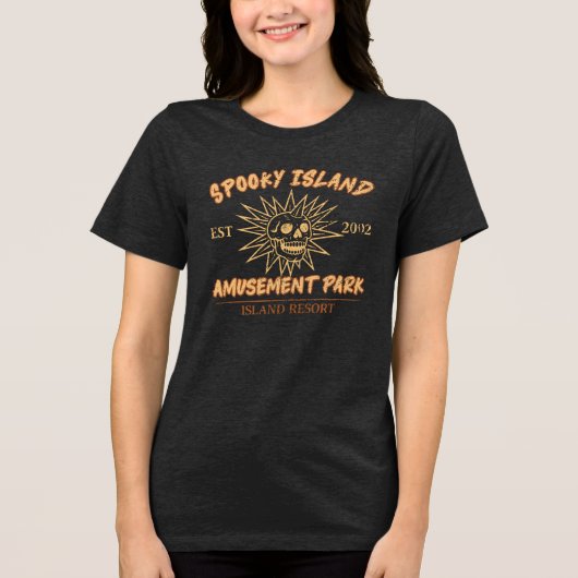 スポーキーアイランド - サマーハロウィン トライブレンドTシャツ (正面)