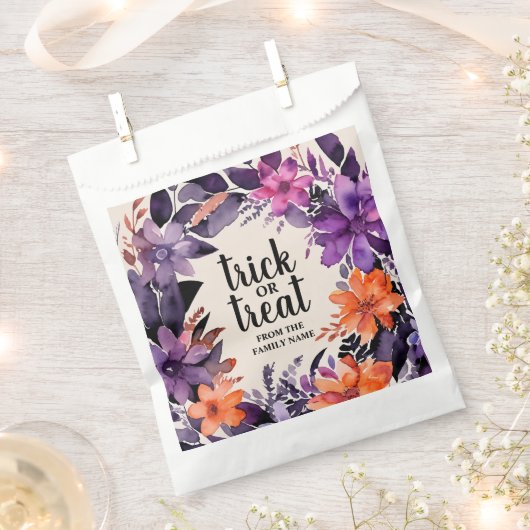 スポーキーエレガンス ハロウィン フラワーリースコレクション フェイバーバッグ (クリップ留めされた状態)