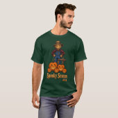 スポーキーシーズンの案山子/ジャック・オ・ランタン Tシャツ (正面フル)