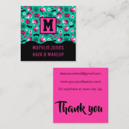 スポーキートリートハロウィーン スクエア名刺