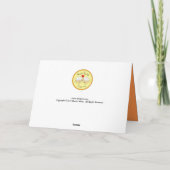 スポーキーバット スウィート - ハロウィン グリーティング カード (裏面)