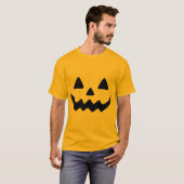 スポーキー・クラシック・ジャック・オ・ランタン・フェイス Tシャツ (正面フル)