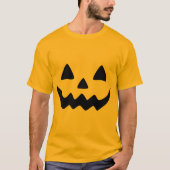 スポーキー・クラシック・ジャック・オ・ランタン・フェイス Tシャツ (正面)
