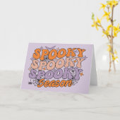 スポーキー スポーキー スポーキー シーズン カード (黄色い花)