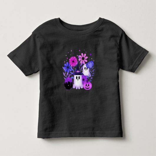 スポーキー・ミッドナイト・ガーデン トドラーTシャツ (正面)