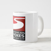 スポークのロゴのジャンボマグ ジャンボコーヒーマグカップ (正面右)