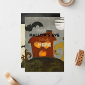 スポークス ウィズム カル フォーク アート ノートカード (正面/裏面インサイチュ)