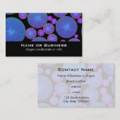 スポーク付き円ホイールとディスク 名刺 (正面/裏面)