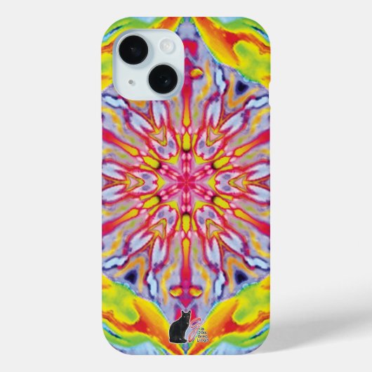 スポーク カレイドスコープ Case-Mate iPhoneケース (裏面)