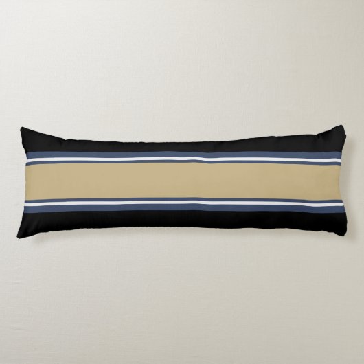 スポーストライプツのブルーベージュ+バックグラカラー ボディピロー (正面)