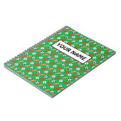 スポーツおもしろいボール ノートブック (左側)