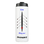 スポーツおもしろい担当のローイングコックス タンブラー (正面)