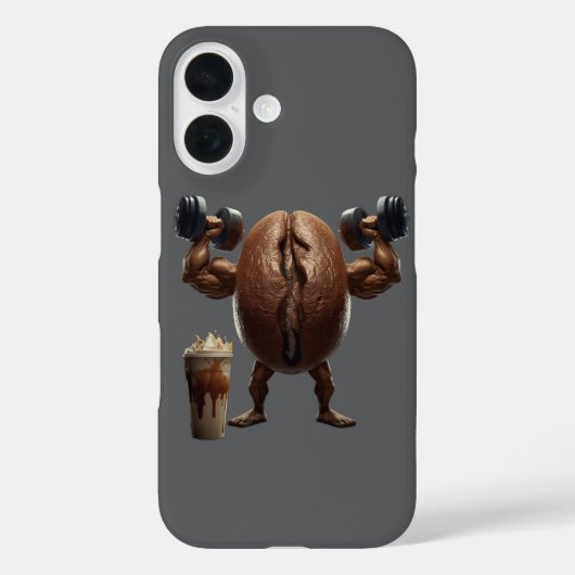 スポーツおもしろいiPhone 16ケース – スタイリッシュおよび耐久性 Case-Mate iPhoneケース (裏面)