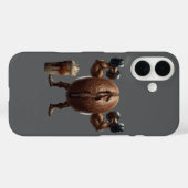 スポーツおもしろいiPhone 16ケース – スタイリッシュおよび耐久性 Case-Mate iPhoneケース (裏面 (横))