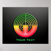 スポーツお洒落射撃、 発砲 ポスター (正面)