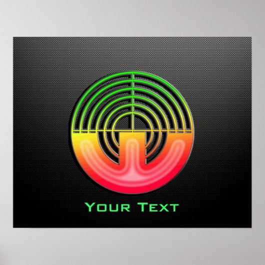 スポーツお洒落射撃、 発砲 ポスター (正面)