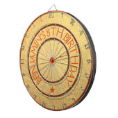 スポーツお祝いキッズモダンクール誕生日 ダーツボード (正面右)