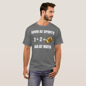スポーツが苦手な女子 Tシャツ (正面フル)