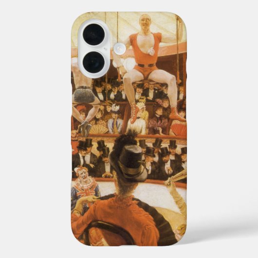 『スポーツする女性たち』(別名『サーカスの恋人』) ジェームズ・ティッソー Case-Mate iPhoneケース (裏面)