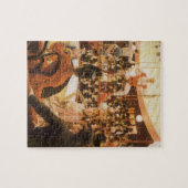 『スポーツする女性たち』(別名『サーカスの恋人』)by ジェームズ・ティソー ジグソーパズル (横)