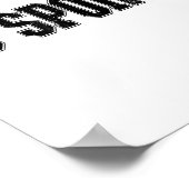 スポーツだ！ヴィンテージおもしろいスポーツスポーツファンゴースポーツ ポスター (角)