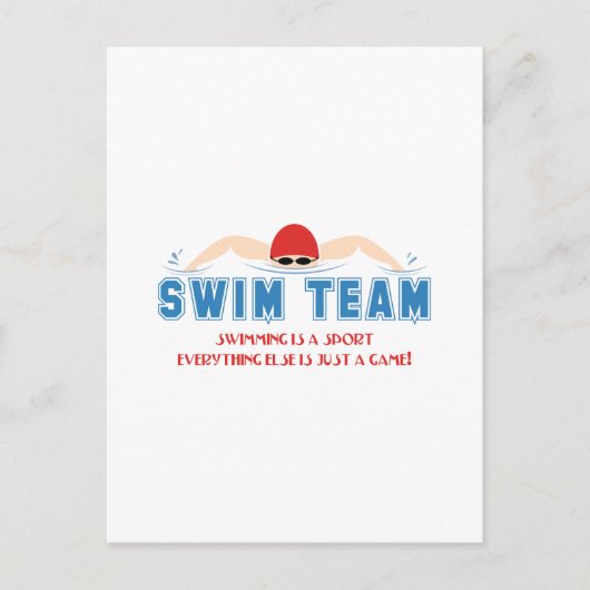 スポーツです ポストカード (正面)