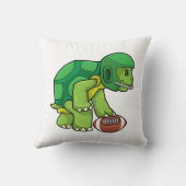 スポーツで亀とサッカー&ヘルメット クッション (裏面)