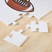 スポーツで亀とサッカー&ヘルメット ジグソーパズル (側面)