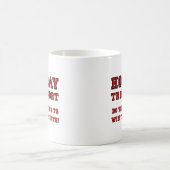 スポーツで元気に! おもしろマグカップ コーヒーマグカップ (中央)