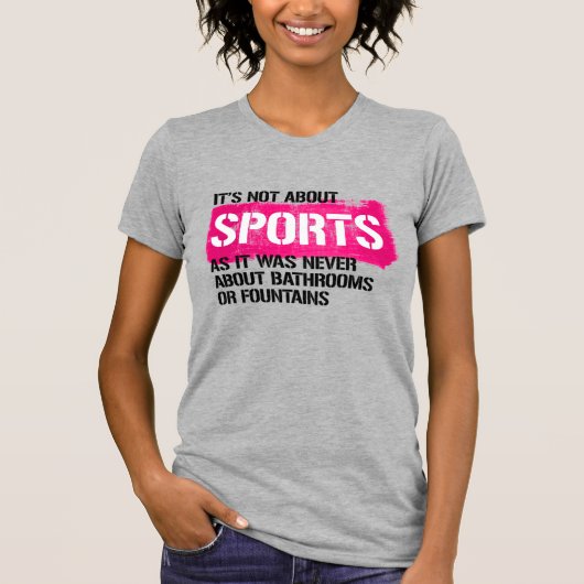 スポーツとは関係ありません Tシャツ (正面)