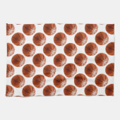 スポーツとゲームバスケットボールマンケーブウェットバータオル キッチンタオル (横)