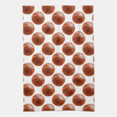 スポーツとゲームバスケットボールマンケーブウェットバータオル キッチンタオル (縦)