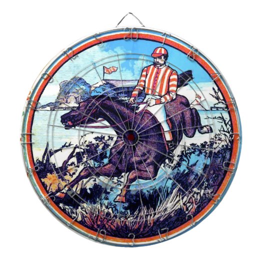 スポーツとゲーム狩りヴィンテージブックカバー ダーツボード (正面)