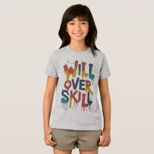 スポーツとフィットネスpplのスキルを越える トライブレンドTシャツ