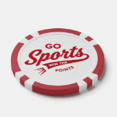 スポーツに行こう 勝ち点 ポーカーチップ (シングル)