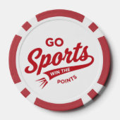 スポーツに行こう 勝ち点 ポーカーチップ (裏面)