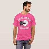 スポーツに行って物事を他のものに移す Tシャツ (正面フル)