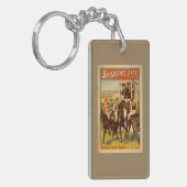 スポーツのな人生の英国のダービーの素晴らしい劇場 キーホルダー (正面左)