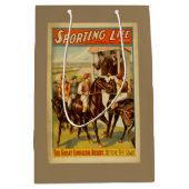 スポーツのな人生の英国のダービーの素晴らしい劇場 ミディアムペーパーバッグ (正面)