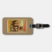 スポーツのな人生の英国のダービーの素晴らしい劇場 ラゲッジタグ (正面横)