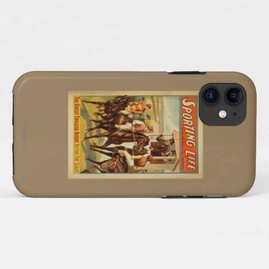 スポーツのな人生の英国のダービーの素晴らしい劇場 Case-Mate iPhoneケース (裏面(横))