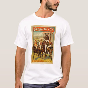 スポーツのな人生の英国のダービーの素晴らしい劇場 Tシャツ