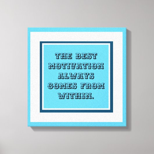 スポーツのやる気 キャンバスプリント (正面)